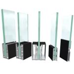 Aluminium Profile Glass Aluminum Channel For Glass Railing with Glass Balustrade