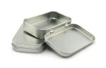 Rectangular Large Tin Ice Bucket Sign , Metal Drinks Bucket FDA SGS