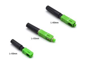 China 50dB Multimode Fiber Optic Connector , Fast Connector Sc Apc factory