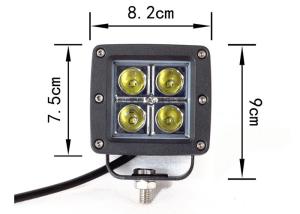China 4x4 Off Road Work Lights 1200 Humen Color Temperature 6000K-6500K factory