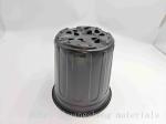 Series 7 Black plastic plant pot BN190
