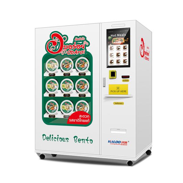 Fully Automatic Freezing Food Freezing Meals Lunch Box Vending Machine with