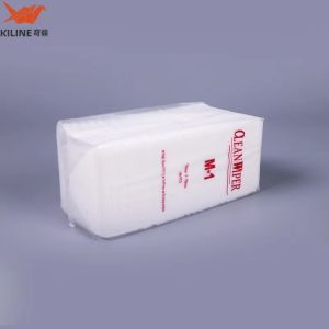 Rayon Nonwoven M-3 Cleanroom Wipes 4x4 White 100pcs