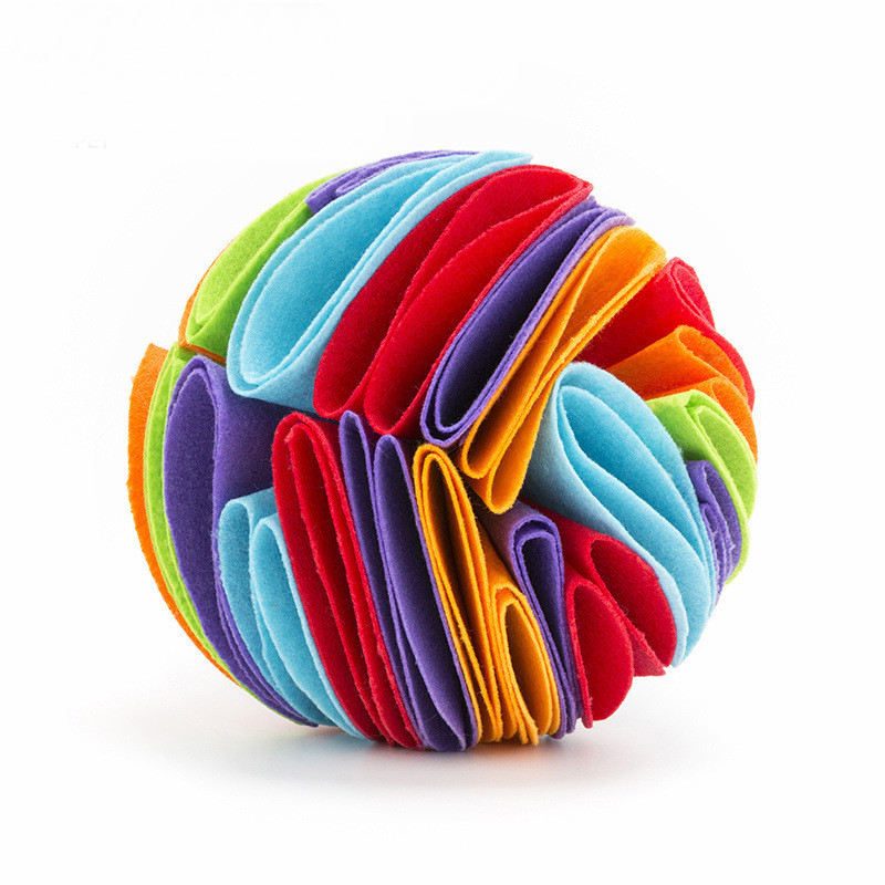 Dog Toy Pet Sniffing Bulb Dog Educational Supplies Sniffing Pad Slow Food Training Pad