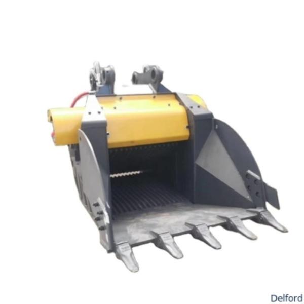 China Heavy Duty Jaw Excavator Crusher Bucket for Concrete Rock Demolition Crushing factory
