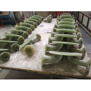 China Polyester Resin GRP Plastic Flanges DN25 With Bolting Connection on sale