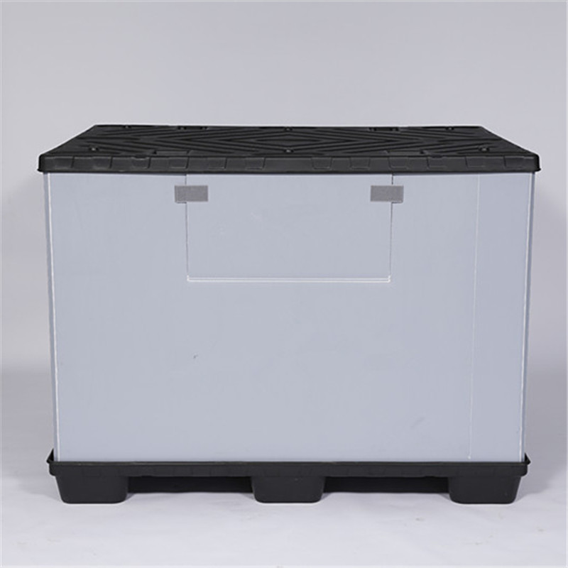 Foldable storage bin automotive parts packaging pallet box storage plastic pallet box customized tool autopack box
