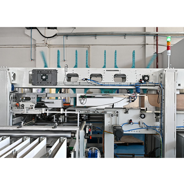 3 Lanes LDPE Paper Roll Cutter Machine 25microns FEXIK F-T6