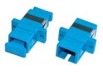 Colorful SC Fiber Adapter , High Precision Single Mode Fiber Adapter