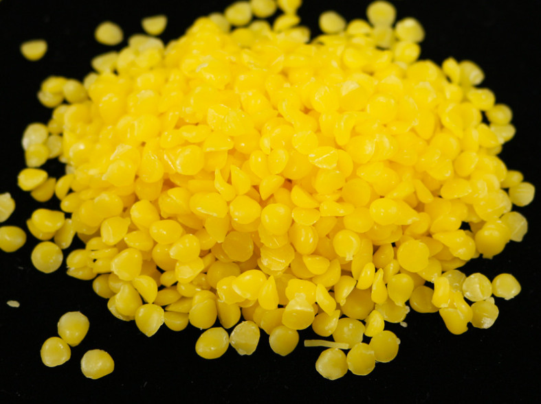 Blusher Yellow Beeswax Pellets For Stick Deodorants