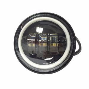 China 4.5 Inch Harley Davidson Jeep Car LED Fog Lights 7000K 30W Aluminum Material factory