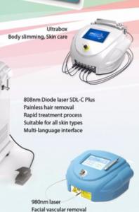 China Portable Ultrasound Fat Reduction Machine With Radio Frequency Cavitation factory