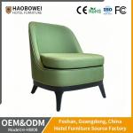 Wholesale Modern Solid Wood Fabric Chair Without Armrest Durable Leisure Hotel