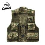 Hot Sale Outdoor Men's Photography Vest Camouflage Utility Mesh Vest Multi