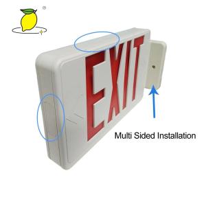 China High Bright Commercial 60Hz LED Emergency Exit Sign factory