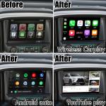 Carplay interface for GMC Canyon Chevrolet Colorado android auto youtube play