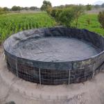 Outdoor 0.5mm Fish Farm Pond Liner 0.7mm Waterproof Geomembranas Hdpe Liner 1mm
