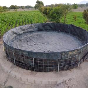 China Flexible Hdpe Dam Pond Liner Geomembrane Length 50m-100m For Biodigestor Aquaculture factory