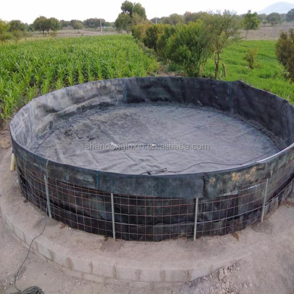 Flexible Hdpe Dam Pond Liner Geomembrane Length 50m-100m For Biodigestor