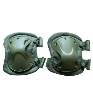 China Adjustable Straps Green Foam Impact Knee Brace for Motorcycle Knee Pads One Size Fits factory