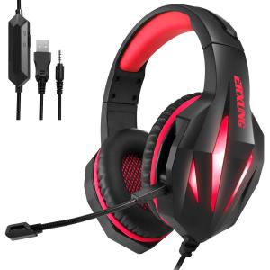 China RGB Lighting Game Wireless Earbuds Headset Stereo Bass For PS4 Laptop factory