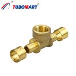 Residential Commercial Pex Plumbing Crimp Connectors Corrosion Resistance