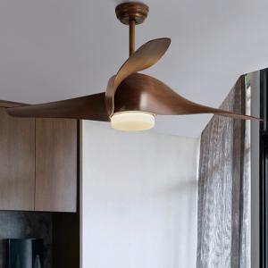 China Vintage led Ceiling Fan With Lights Remote Control Inverter decorations Lights Fans Lamp（WH-CLL-07) factory