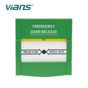 China CE Approved Weatherproof Manual Call Point Emergency Break Glass Door Release Button factory