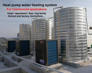 China Economic Commercial Grade Water Heater Air Energy Heat Pump For Bathroom factory