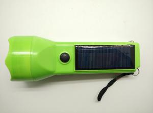 China BN-436S Solar Power Torch Rechargeable Battery LED Flashlight factory