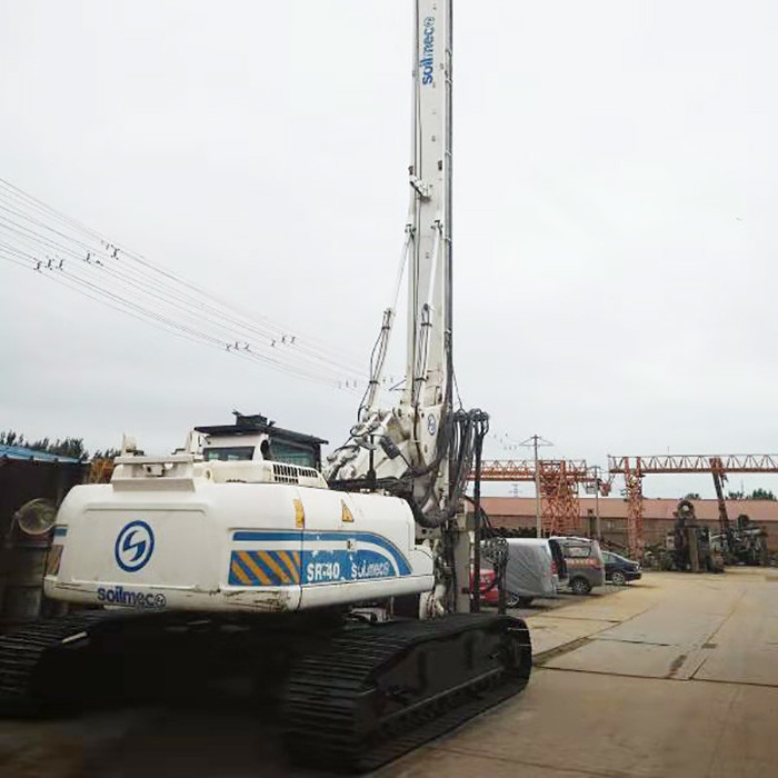 Italy Soilmec SR-80C SR-70 SR60 SR65 Used Rotary Drilling Rig Diesel Power type