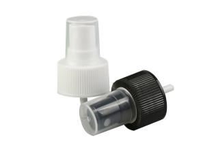China Cosmetic Packing Fine Mist Sprayer 28/410 Black And White Lightweight factory