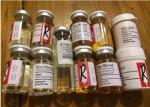 Injection vial 10ml Glass Vial Labels , Printing Liquid Medicine Bottle Label