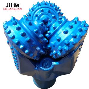 China 12 1/4 Inch IADC 537 Mining Machinery Parts Tricone Rock Drill Bit For Well Drilling factory