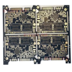 Immersion Gold SSD Circuit Board PCB 4 Layer FR4 TG150 For Solid State Disk