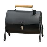Powder Coated Steel Barrel Rotisserie Kitchen BBQ Charcoal Grill for Outdoor