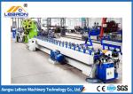 High Accuracy Automatic Roll Forming Machine Hydraulic Punch Hole PLC Control