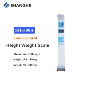 China RS232 Coin Operated Weighing Scales factory