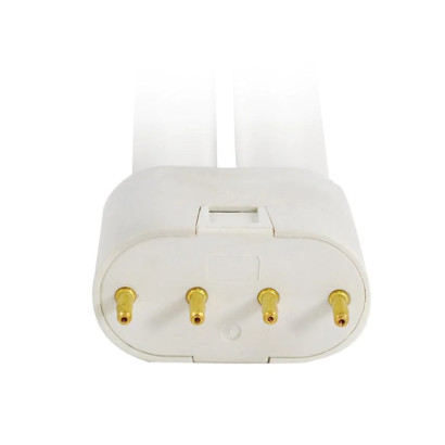 Twin Tube 23w 4pin 2G11 base 150lm/w 3500K LED/Compact Fluorescent Lamp