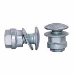 Road Barrier Posts ISO Certified Metal Steel Highway Guardrail Accessories Bolt