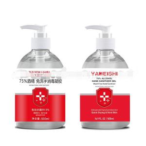 China Basic Cleaning Use Hand Sanitizer Gel / 500ml No Rinse Hand Sanitizer factory