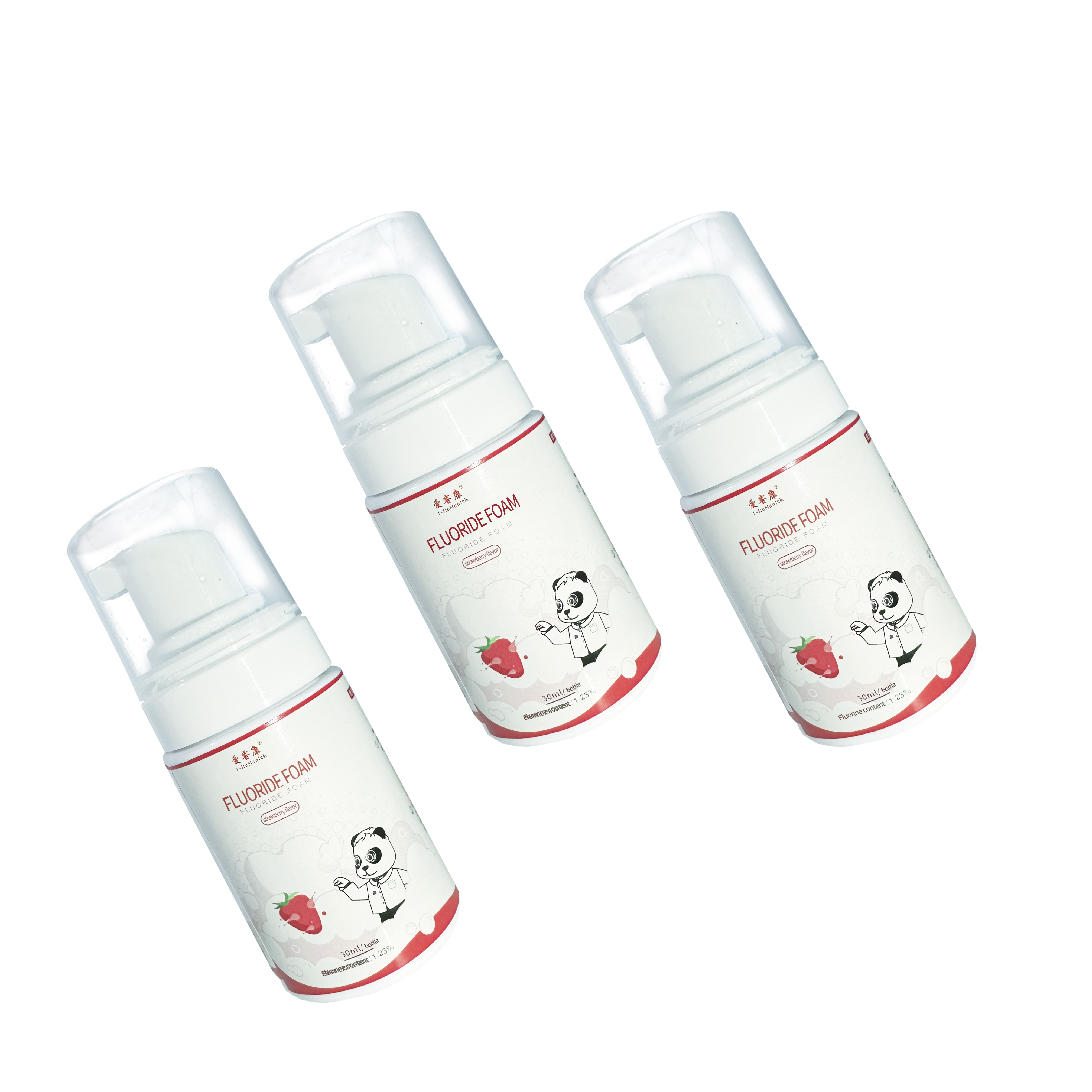 125ml Dental Fluoride Foam Apply To Teeth Twice Daily Professional Oral Care
