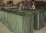 Square Military Sand Wall Hesco Bastion 3-5mm For Security