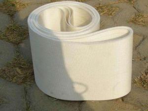 China Food Grade Endless Material Handling Conveyor Belt PVC / Polyurethane White Color factory