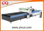 Low Noise CNC Fiber Laser Cutter , Carbon Fiber Cutting Machine For Sheet Metal