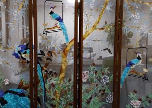 China 2440x1830mm Coloured Glass Panels factory