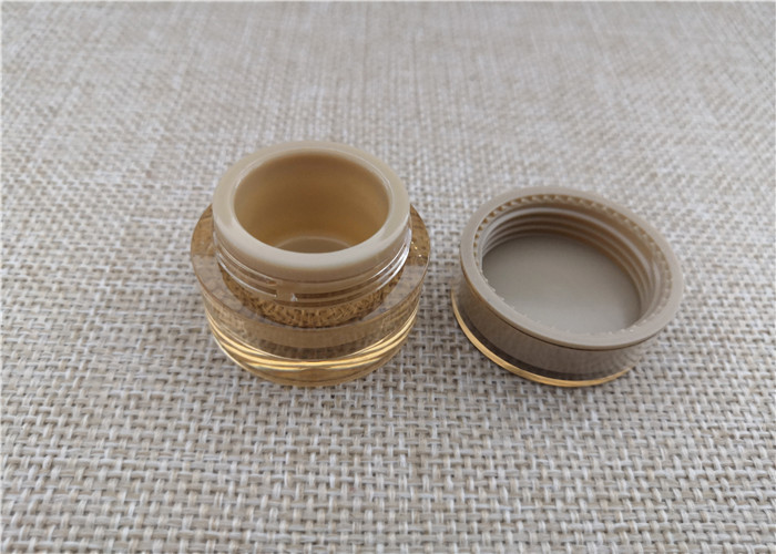 Non Spill Small Makeup Jars , Empty Cream Jars For Sample Packing 5G