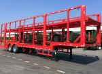 Hydraulic Loading 2 Floors 8/10 Car Semi Trailer Within Fuwa / BPW Axle