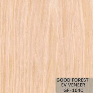 China Engineered Washed Oak Veneer EV Oak Veneer Sheets Grain Customized factory