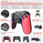 New Arrival Private Wireless Pro Gamepad Controller for Nintendo Switch